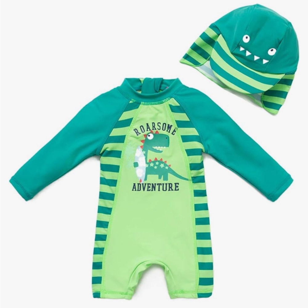 6-9 months Dinosaur Swimsuit